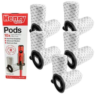 Henry Quick Pods Numatic Henry Schnellstaubsauger Taschen Pod Stick Staubsauger 