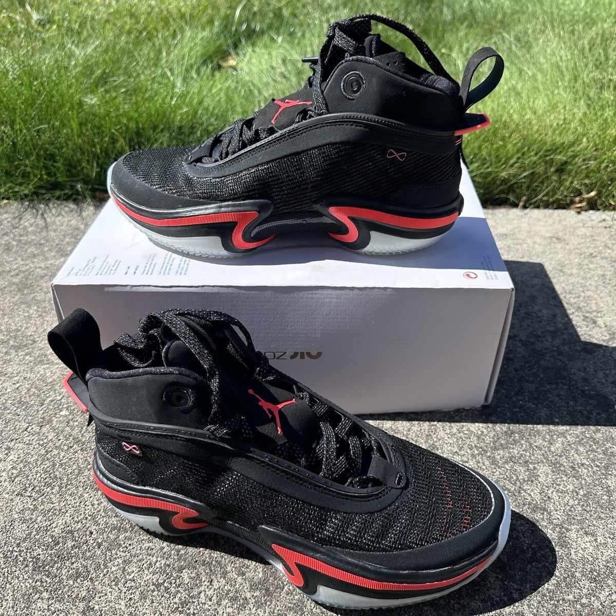 Size 8.5 - Air Jordan 36 Black Infrared for sale online | eBay Size 8.5 - Air Jordan 36 Black Infrared for sale online | eBay
