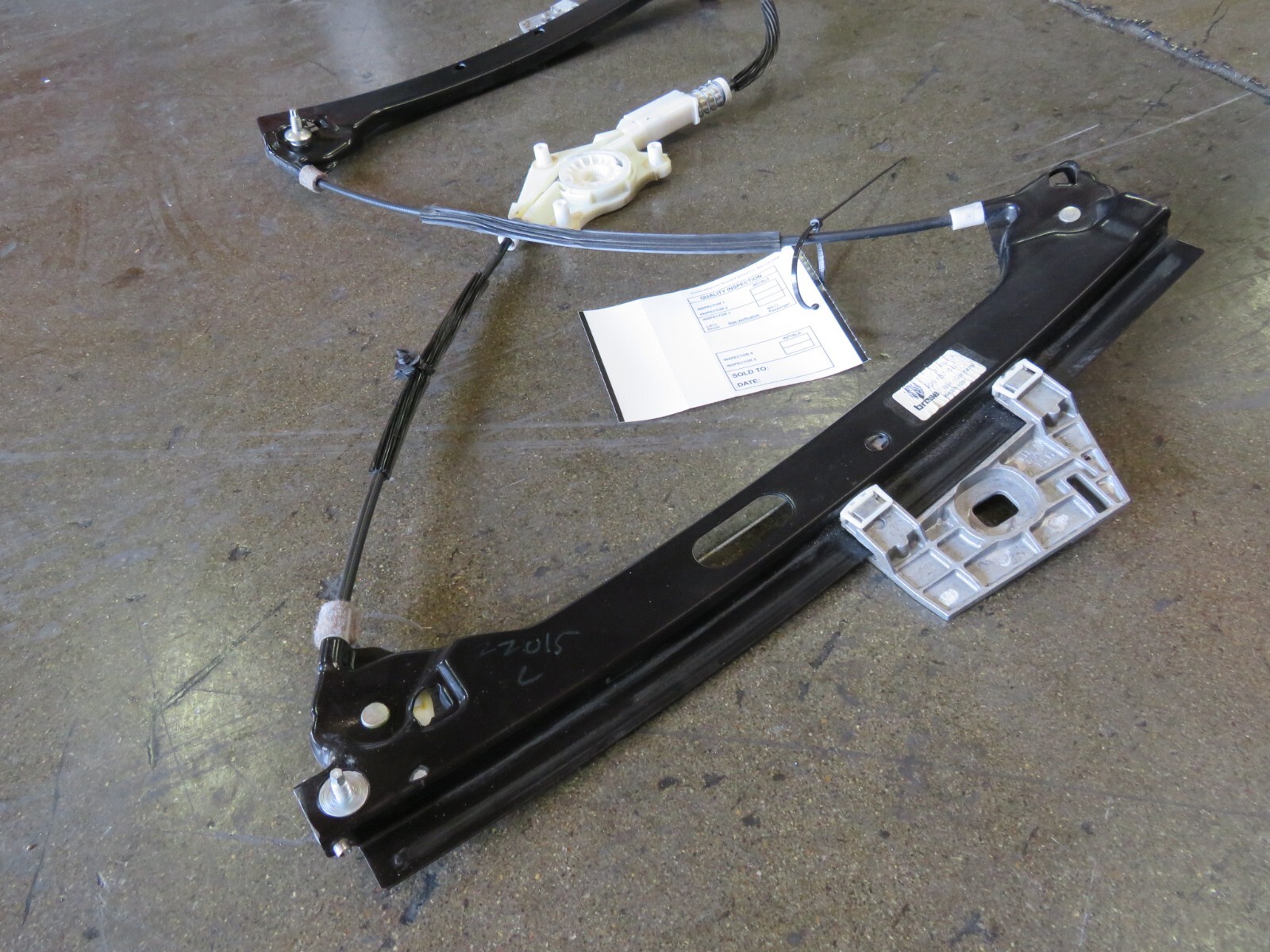 Lamborghini Gallardo, LH, Left, Window Glass Regulator, Used, P/N 400837461