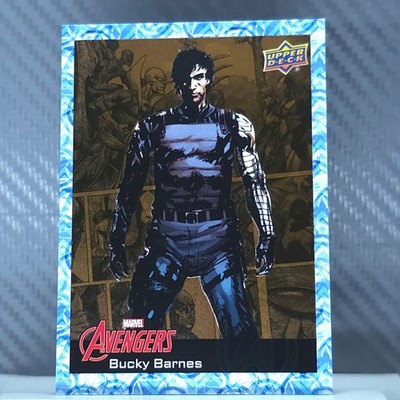 2023 UD Marvel Avengers BUCKY BARNES COPPER #35