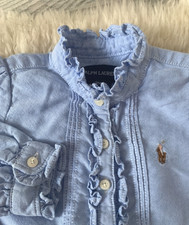 orig   RALPH LAUREN  Kleid Gr. 9M 68 / 74 bla...