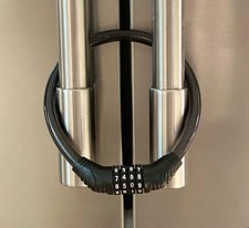 Refrigerator Lock for Kids  Adults, 4-Digit Code Fridge Lock for French-Door Re