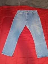 Vintage Wrangler 13 MWZ Jeans Mens 40X30 Blue Workwear Utility Regular Fit