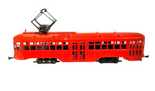 Japan HO Modell Rarität Messing Brass ! Straßenbahn lackiert US Vorbild - LESEN