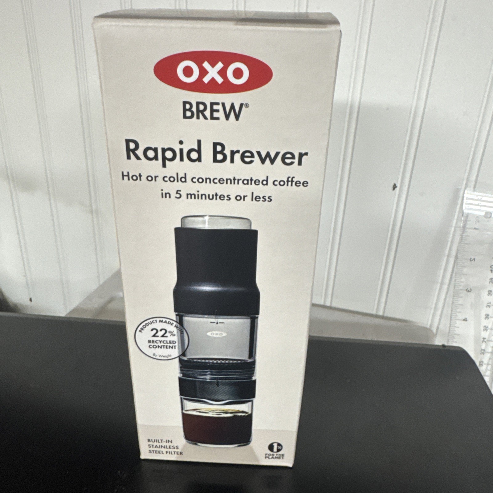 OXO Brew Rapid Brewer Portable Coffee Maker Fast Manual Hot 