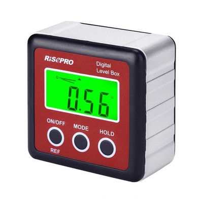 Digital Level Box Angle Gauge Protractor Inclinometer Bevel Box with Magnet B...