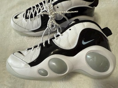 Nike Air Zoom Flight 95 Mens Size 8  Football Gray  Jason Kidd Sneakers