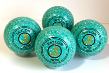 Taylor Ace Indoor/Outdoor Bowls - Size 000 - Gorgeous - NEVER BEEN ON GRASS