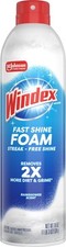Windex Fast Shine Foam Glass Cleaner, No-Drip Aerosol Cleaning Spray, 19 oz. 0.42 per fl oz