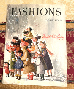 Marshall Field Fashions Of The Hour Christmas 1950