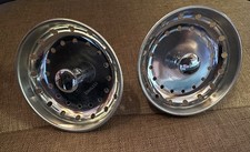 New pair of stainless steel kitchen sink drain baskets, strainers