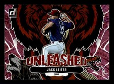 2023 Donruss - Unleashed Pink Fireworks #U6 Jack Leiter
