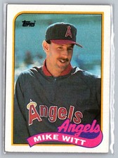 1989 Topps #190 Mike Witt