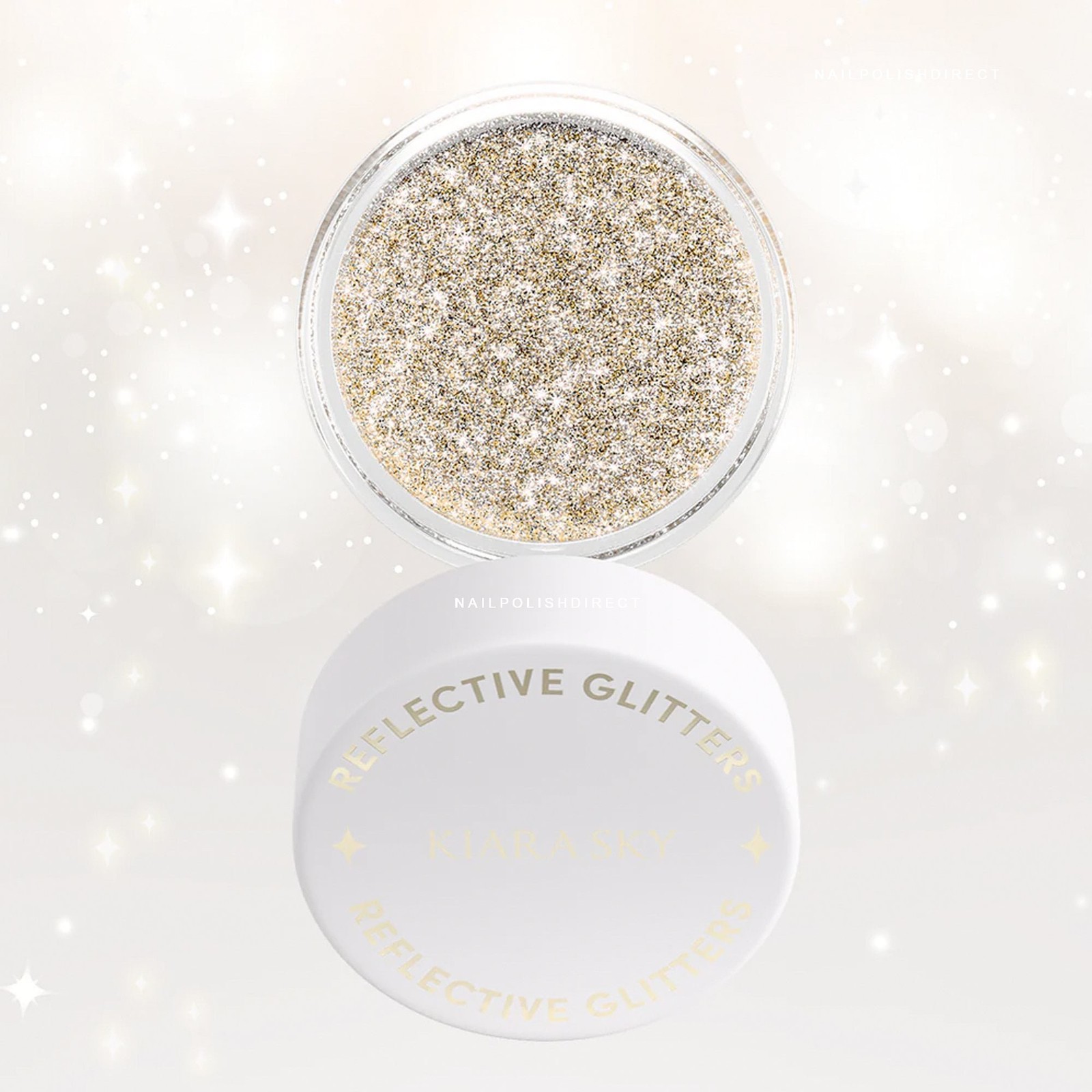 Kiara Sky Reflective Loose Glitters - Lemon Twist 10g