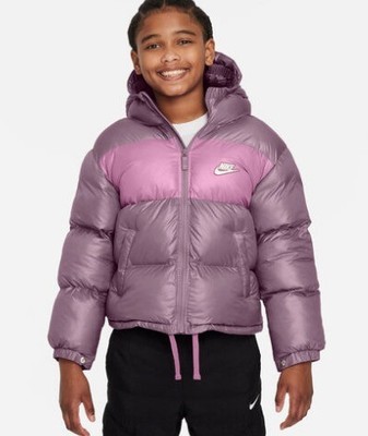 Nike K Nsw Tf Rpl Hgh Syf Eo Jk Kunstleder Jacke Rosa Junior Mädchen FD2846-523