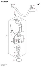 Suzuki Genuine Strainer GSF1250 K7-K9 L0-L6 Engine Fuel Pump 15420-05H00-000