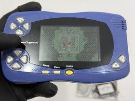 [VGC] Bandai WonderSwan Swan Crystal Blue Violet Console System Boxed VG GoodCon