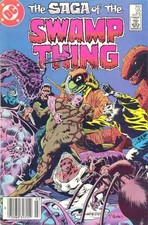 Saga of the Swamp Thing, The #22 (Newsstand) VF; DC | Alan Moore Bride Cover - w