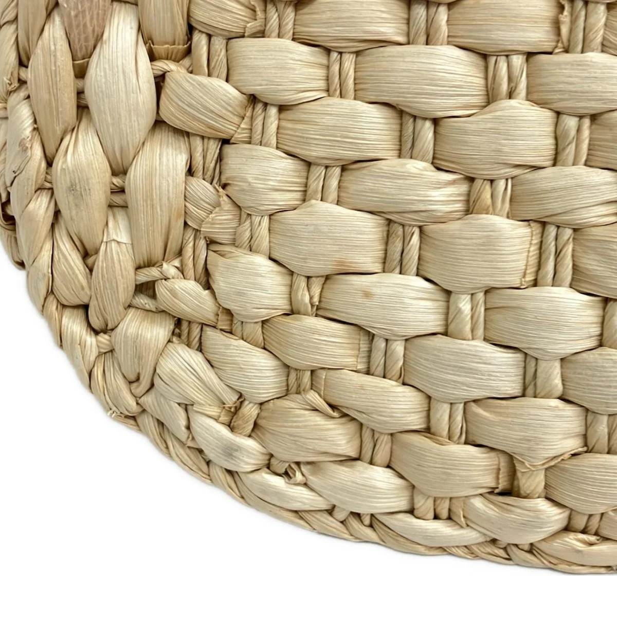 Kate spade - PXRU0802 Beige Gold Brown Straw Leather Tote Bag thumbnail 14