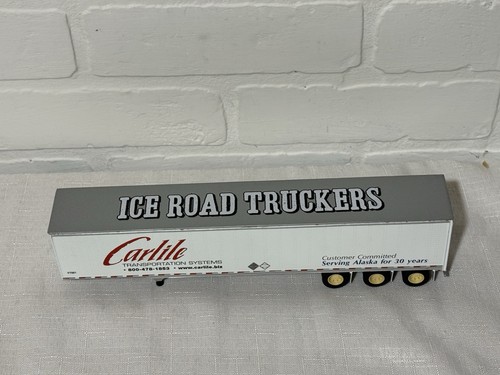 1:64 DCP Kenworth W900 Carlile Systems Tri-Axle Trailer Ice Road Truckers 32242 - Picture 14 of 22