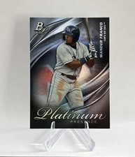 WANDER FRANCO 2019 Bowman Platinum Presence Tampa Bay Rays Rookie Card RC