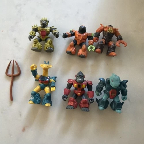 VINTAGE Hasbro Takara BATTLE BEASTS Action Figures Lot of 6