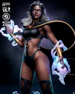 Storm (black panther) X-Men model kit unassembled unpainted see