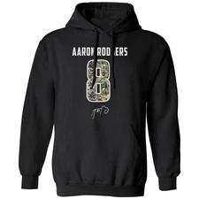 Collage 8 Rodgers-Inspired Graphic - Pittsburgh Fans Unisex Hooded Sweatshirt