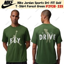 Nike Jordan Sport Dri-FIT Golf T-Shirt Forest Green IF2938-335 US Größe