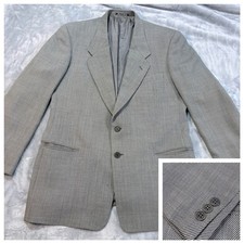 Georgio Armani Wool Blend Blazer Two Button Sport Coat Few Stains Le Collezioni