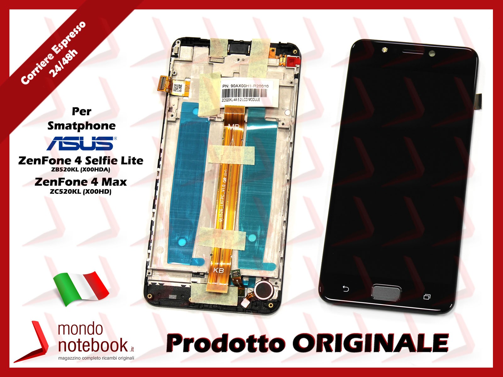 DS LCD Display 5.2 Touch Screen Original ASUS ZenFone 4 Max ZC520KL