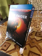 Shadow of the Tomb Raider PlayStation 4 Steelbook Metal Case Complete Excellen