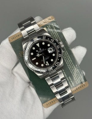 Rolex GMT-Master II BLACK Green Stainless Ceramic 40mm 116710LN (PAPERS)