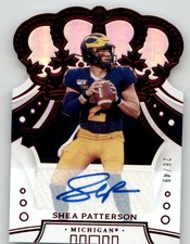 2020 Panini Crown Royale Draft Picks Autographs Red Shea Patterson RC #92 /49