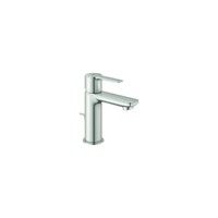 "Grohe Waschtisch-Einhebelmischer Lineare 1/2\" Xs-Size Abl.Garn Supersteel"