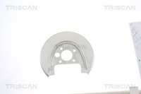Hinterachse Links Triscan 8125 29209 Spritzblech, Bremsscheibe FüR Audi,Seat,Sko
