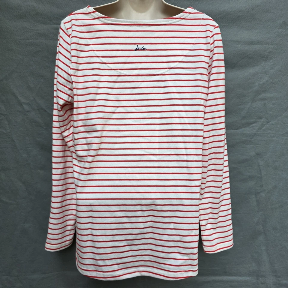 Camisa Top Blusa Joules Harbour Luxe Dachshund Bordada Navidad Talla 8 Foto 2 de 4