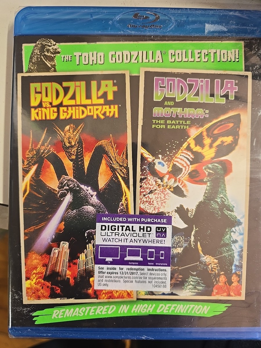 Godzilla Vs. Mothra/Godzilla Vs. King Ghidora (Blu-ray Disc, 2014