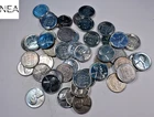(50) 1943 D+S Steel Lincoln Wheat Penny Cent Roll/Lot ~ Choice/Gem BU ~ ZR90