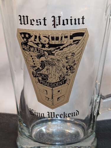 West Point Ring Week Gedenk Bierkrug 2022 8 Zoll schwer - Bild 3 von 17