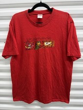 Supreme Dog Sh!t Tee Red Large FW17 2017 Graphic T-Shirt Made in USA Streetwear