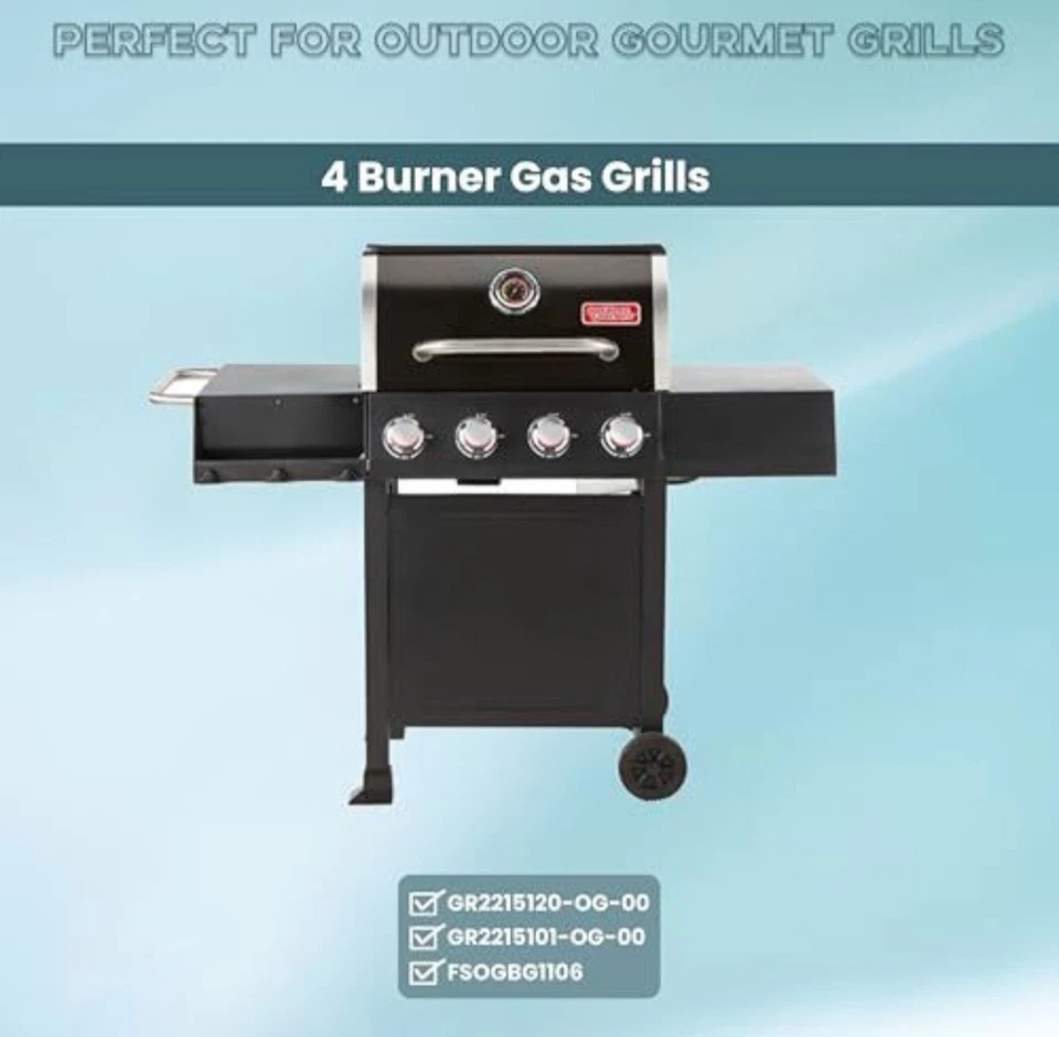 Peças de reposição para grelha GR2215120-OG-00 para área externa gourmet 4 queimadores GR221510... - Imagem 3 de 4