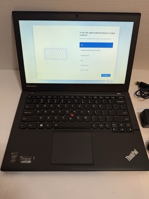 Lenovo Thinkpad X240 i5-4300 1.9GHz 8GB Ram 500GB Drive Windows 11