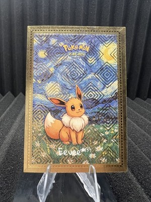 Eevee #133 - Gold Holo Box Hit - Flash Edition Safari 2.0 - Pokemon Card