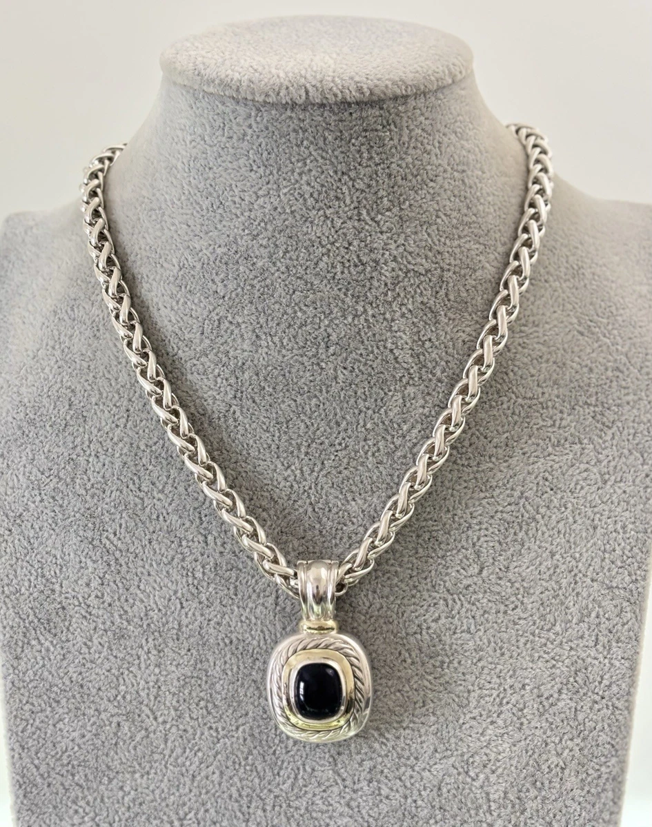 David Yurman Sterling Silver Gemstone Fine Necklaces & Pendants 12