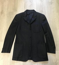 Men Gianfranco Ferre Blazer Black Polyester M