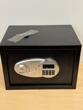 Amazon Basics Steel Security Safe and Lock Box with Electronic Keypad