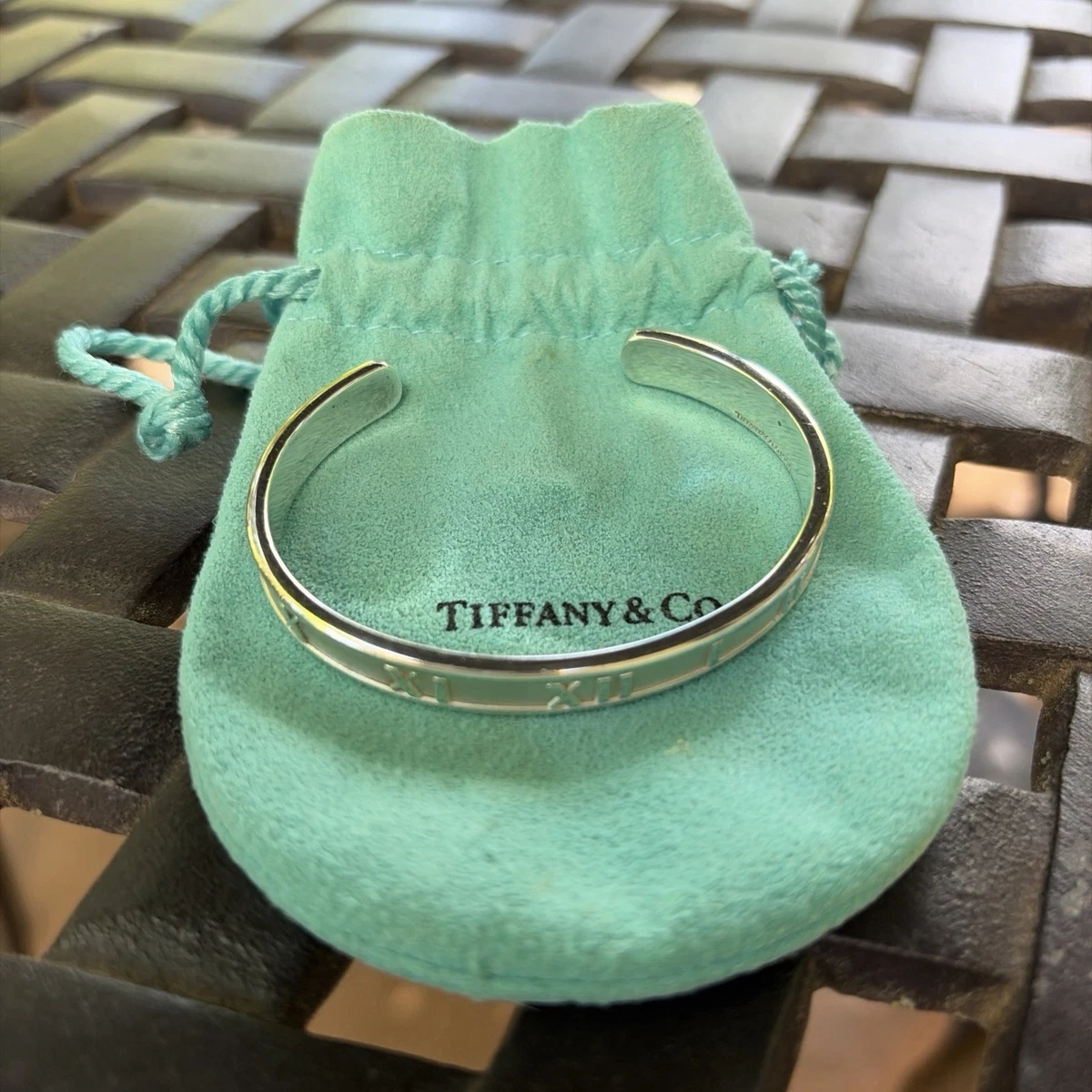 Tiffany & Co. Sterling Silver Fine Bangle Bracelets for Sale