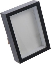 Shadow Box Frame, Multi-Size Wooden Photo Frame for Dried Flower, Rectangular Gl