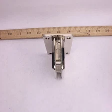 Portals Standard Duty Adjustable 90 Degree Wall-Glass Hinge Polished Nickel